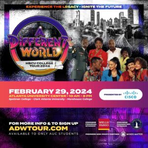 Dawnn Lewis Instagram - It’s happening! The @ADWtourexp is here and is kicking off at the AUC in Atlanta next Thursday, Feb 29. For more our tour dates and more info, head to our website: adwtour.com. We can’t wait to see you ❤️

Read more in the exclusive article from @People: https://people.com/a-different-world-cast-to-reunite-for-10-city-hbcu-tour-exclusive-8599031 (link in story)

#ADifferentWorld #ADifferentWorldTour #ADWReunion #ADWTour #DawnnLewis #JasmineGuy #DebbieAllen #CreeSummer #KadeemHardison #DarrylBell  #CharleneBrown #GlynnTurman #Sinbad #PeopleMag