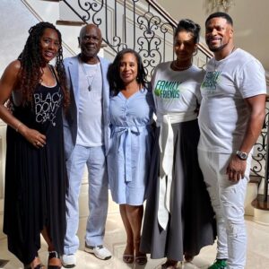 Dawnn Lewis Instagram - It’s always a great time when we come together to support the causes and issues that are important to our friends. @ChrisTucker Foundation Celebrity Golf Tournament to raise awareness of homelessness, gang violence, and other community needs is a blessing to the ATL! Aside from a great day of golf & seeing longtime friends, a real highlight for me was breaking bread with Chris’ beautiful family - his amazing Mom, brothers, sisters, his lady Penny, Bishop Joseph Hogan Sr, and our dear friends @Glynn_Turman1 and @JoAn.Turman. Then jammin at the piano with Chris and @Myles.Frost!
Shout out to the teen golf phenom @ArielC2K - this young lady is fire!! And my teammates from Jamaica - Al, Raymond, Chris & Fitz. We took 4th place! So glad that so many showed up to support. A few of my friends:
Kevin Willis
@RolandSMartin
@RealJohnnyGill22
@DominqueWilkins21
@TheRealGeorgeWallce
Bill Campbell
@EdReedHOF20

#golf #christucker #womensgolf #golftournament #celebritygolftournament #friends #goodtimes #specialmoments #golfing #golfbuddies #dawnnlewis #friendssupportingfriends #positivevibes