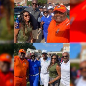 Dawnn Lewis Instagram - It’s always a great time when we come together to support the causes and issues that are important to our friends. @ChrisTucker Foundation Celebrity Golf Tournament to raise awareness of homelessness, gang violence, and other community needs is a blessing to the ATL! Aside from a great day of golf & seeing longtime friends, a real highlight for me was breaking bread with Chris’ beautiful family - his amazing Mom, brothers, sisters, his lady Penny, Bishop Joseph Hogan Sr, and our dear friends @Glynn_Turman1 and @JoAn.Turman. Then jammin at the piano with Chris and @Myles.Frost!
Shout out to the teen golf phenom @ArielC2K - this young lady is fire!! And my teammates from Jamaica - Al, Raymond, Chris & Fitz. We took 4th place! So glad that so many showed up to support. A few of my friends:
Kevin Willis
@RolandSMartin
@RealJohnnyGill22
@DominqueWilkins21
@TheRealGeorgeWallce
Bill Campbell
@EdReedHOF20

#golf #christucker #womensgolf #golftournament #celebritygolftournament #friends #goodtimes #specialmoments #golfing #golfbuddies #dawnnlewis #friendssupportingfriends #positivevibes