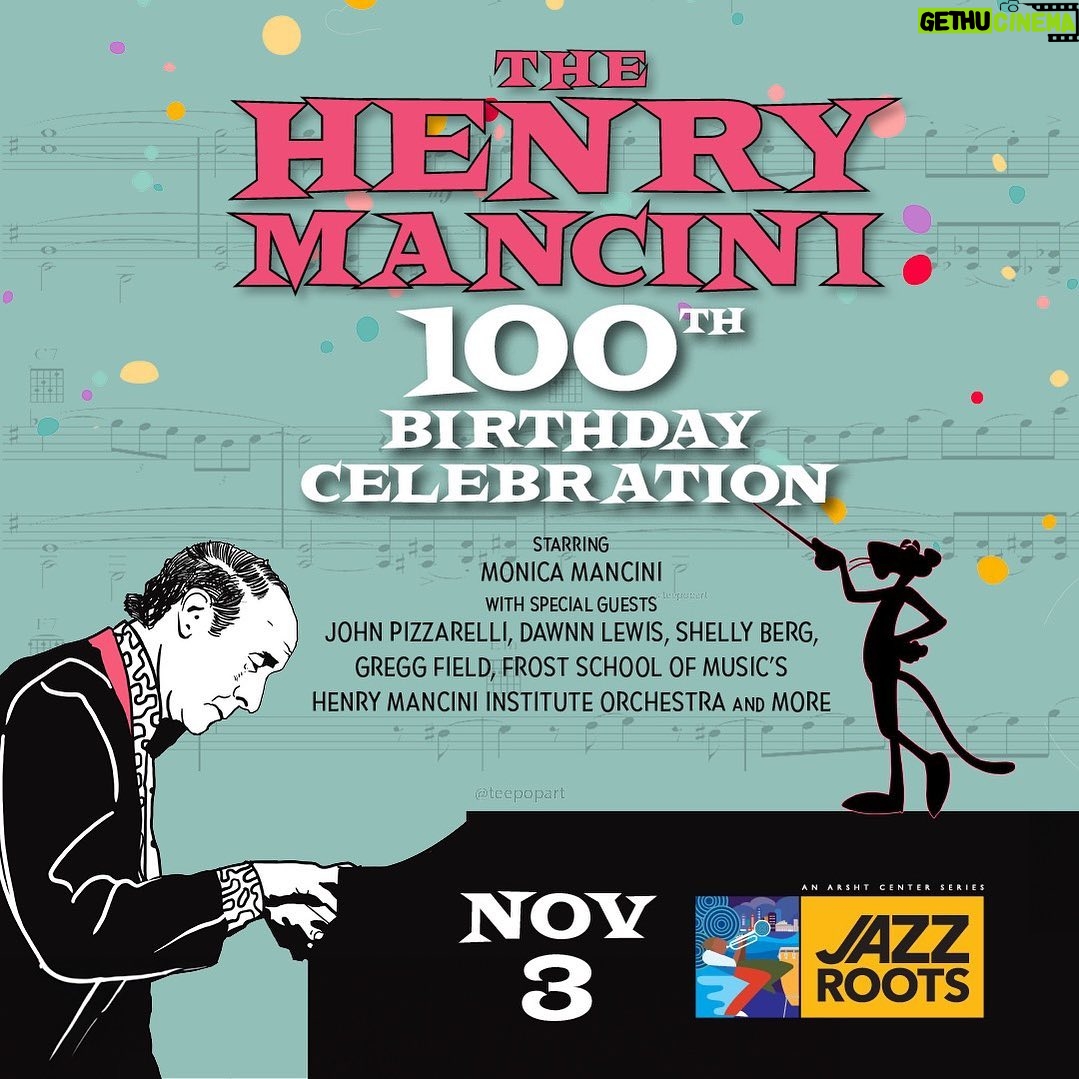 Dawnn Lewis Instagram - Join me on November 3rd @ArshtCenter in Miami, FL for The Henry Mancini 100th Birthday Celebration! Experience the magic of Mancini's compositions live on stage featuring performances from myself, @johnpizzarelliofficial, @shellybergofficial, @scoflav, Monica Mancini, Gregg Field, @frostschoolum orchestra and more! Click the link in my story to purchase tickets. #HenryMancini #FilmMusic #UniversityofMiami #GoCanes #FrostSchoolofMusic #UofM #JazzRoots #ArshtCenter #MiamiJazz #SouthFloridaJazz #HenryManciniInstititueOrchestra #PinkPanther #BreakfastAtTiffanys #MoonRiver