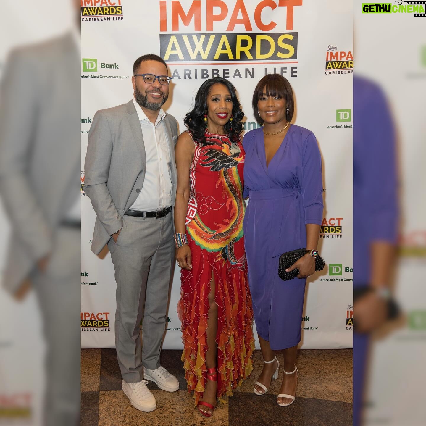 Dawnn Lewis Instagram - I’m so honored to be among these great Caribbean Impact awardees and am humbled by the love of my family and friends for their love and support. Thank you to my phenomenal brother and friend @MarcMorial and the @NatUrbanLeague, to #myproudGTsister Roxanne Persaud (@sd19senatorpersaud), Dawn Skeete Walker (@theotherDSW), for their support, and to @schnepsmedia for this meaningful evening! Dress & Jewelry: Linda Stokes @lsodesigns Hair & Makeup: Lisa P. Jones @jonesforbeauty Rashida Jones (@RashidaaJ) Morris Freeman Lace Lewis (@ezlace43) Leif Lewis (@erikson_lewis1) Wanda Knight (@mystitch.wk) Andre White, CEO and Executive Director of Phipps Houses (Pictured in slide 5) @zphibinc1920 @iam_moelewis @MSNBC #SchnepsMedia #CaribbeanImpactAwards #DawnnLewis #Guyana #GuyaneseGirl #Brooklyn #DawnnLewis #ANewDayFoundation #Philanthropy #Grateful #Blessed #ZetaPhiBeta