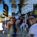 Dawnn Lewis Instagram - In solidarity we stand! Over 1,500 representatives from the WGA, SAG-AFTRA, IATSE, LIUNA, DGA and other supporters came together to unify their voices and raise awareness of the current unjust practices and conditions we face in the entertainment industry. It was energizing to stand shoulder to shoulder with workers from every facet of our creative world: actors, singers, dancers, broadcasters, directors, writers, hair-wardrobe & makeup designers. Powerful words were spoken by representatives from each of the participating unions, with especially motivating messages from: Martin Sheen @KerryWashington @AllisonBJanney @PerlMutations @MsJoelyFisher @Pkcbarclay @RealMichelleHurd @DuleHill @Duncanci SAGAFTRA Negotiating Committee Cast of West Wing And many More During this weekend of “Labor Day” celebrations - BBQs, beach parties, parades, etc remember - WE ARE THE LABOR FORCE that we’re talking about! Remember what we’re standing in solidarity for: fair wages, representation, profit participation, the ability to afford healthcare, homes, not replacing humans with technology and several other deeply concerning issues! These issues are are critical for us all! Believe me, every sector of society is being affected by the unbridled greed and self-serving approach of the studios and entertainment streaming platforms. Labor Unions keep us protected! United We Stand! #unionstrong #sagaftrastrong #whenwefightwewin #sagaftra #sagaftrastrong #sagaftramember #sagaftrastrike #sagaftramembers #wgastrong #wgastrike #writersguild