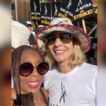 Dawnn Lewis Instagram - In solidarity we stand! Over 1,500 representatives from the WGA, SAG-AFTRA, IATSE, LIUNA, DGA and other supporters came together to unify their voices and raise awareness of the current unjust practices and conditions we face in the entertainment industry. It was energizing to stand shoulder to shoulder with workers from every facet of our creative world: actors, singers, dancers, broadcasters, directors, writers, hair-wardrobe & makeup designers. Powerful words were spoken by representatives from each of the participating unions, with especially motivating messages from: Martin Sheen @KerryWashington @AllisonBJanney @PerlMutations @MsJoelyFisher @Pkcbarclay @RealMichelleHurd @DuleHill @Duncanci SAGAFTRA Negotiating Committee Cast of West Wing And many More During this weekend of “Labor Day” celebrations - BBQs, beach parties, parades, etc remember - WE ARE THE LABOR FORCE that we’re talking about! Remember what we’re standing in solidarity for: fair wages, representation, profit participation, the ability to afford healthcare, homes, not replacing humans with technology and several other deeply concerning issues! These issues are are critical for us all! Believe me, every sector of society is being affected by the unbridled greed and self-serving approach of the studios and entertainment streaming platforms. Labor Unions keep us protected! United We Stand! #unionstrong #sagaftrastrong #whenwefightwewin #sagaftra #sagaftrastrong #sagaftramember #sagaftrastrike #sagaftramembers #wgastrong #wgastrike #writersguild
