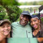 Dawnn Lewis Instagram - Life-long friends are a true blessing. I made some of my closest friends while doing my first Broadway tour - “The Tap Dance Kid” in 1985. This dude, Chuck Cooper (@gubahead) was in that cast and is one of those people. A brilliantly talented man with a beautiful genius of a wife @DeborahBrevoort. I had such a great time chillin with them at their lakefront cabin in NJ. I introduced him to Coconut 1800 Tequila and discovered I’m a natural born fisherman… sort of 😆! I caught and released 5 fish, 8 trees & a discarded fishing rod - I’m practically a pro!! Lol “Can’t Touch This!” I love you to LYFE Big Brother! 🥰 #birthdaymonth #birthdayshenanigans #tapdancekid #friends #celebrate #birthdaycelebration #leoseason #leos #love #blessed #birthdayblessings #birthdayjoy