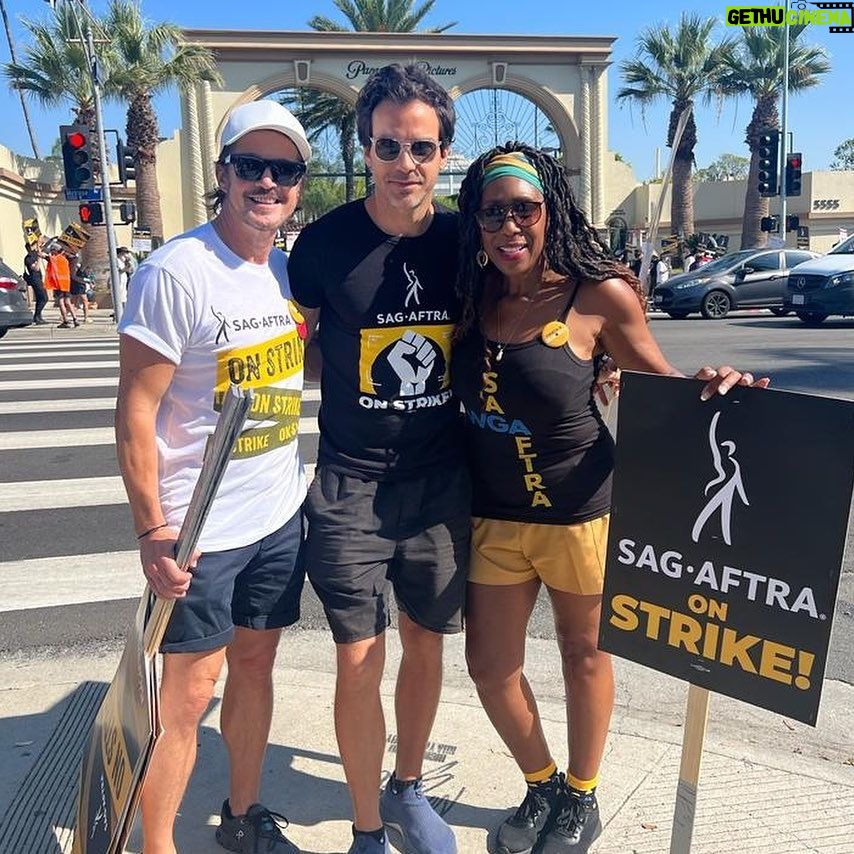 Dawnn Lewis Instagram - Solidarity speaks volumes! @SAGAFTRA members have now been on strike for more than 60 days & we intend to stand strong in our effort to bring the studios & streaming platforms back to the table to have a genuinely meaningful dialogue, that results in a fair & equitable contract for our incredibly unique and necessary work! At the recent “March On Paramount”, cast, crew, writers and production workers from every “Trek” program ever done, came together to show their support! It was amazing and I’m honored to be a part of the @Roddenberryofficial vision! Decades ago Gene Roddenberry put forth a vision of a federation that honored cultures, species, sciences, craft, art, and common decency, that encouraged unity and advancement for all!! Wouldn’t it be great if the studios could grasp that same concept and agree to cooperate in an environment that celebrates and fairly compensates ALL that come together to create the content that we all deserve & love??!! @GeorgeHTakei @JonathanDelArco @LevarBurton @Jack_Quaid @SantiagoC @RealMichelleHurd @JeriLRyan @JasonWinstonGeorge Armin Shimerman @ItsWilWheaton @IsaCamilleBriones #unionstrong #sagaftrastrong #whenwefightwewin #sagaftra #sagaftrastrong #sagaftramember #sagaftrastrike #sagaftramembers #wgastrong #wgastrike #writersguild #resistanceisneverfutile #standstrongandprosper 🖖🏽