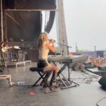 Daya Instagram - Toronto I may have had strep throat but that didn’t stop the girls from being feralll as ever (cue slide 3 @ferfuentesdrums breaking sticks during the DLMD intro) but honestly what a treat to be singing some queer girl songs echoed back by lots of other queer girls, thanks for the big warm gay embrace <3 @lavenderwildfest happy PRIDEEE