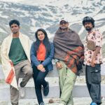 Dayyana Hameed Instagram - This was so beautiful 📍Rohtang 🗻 @hikeify.manali . . . . . . . . . . . . . . . . . #rohtang #himalayas #north #leh #ladakh #ride #friends #friendship #travelblogger #traveling #naturephotography #naturelovers #manali #travellife #travelinspiration #travelgoals #beutiful #beautifuldestinations #trend #instagood #instagram #trendingaudio #feelitreelit #viral #india #indiatravelgram #indiapictures