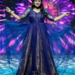 Dayyana Hameed Instagram - The blend of ethnicity and Gregorian is always in style . 👗 @reine_belleza .... 📷 @imagiophotography_official MUA @sajani_mandara_makeupartist #dayyanahameed #funsuponatime #standupcomedy #amritatv #rameshpisharody #televisionhost #realityshow #customized #ethnicgown