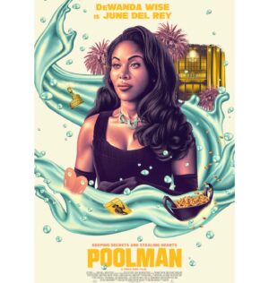 DeWanda Wise Instagram - “I’m not bad, I’m just drawn that way.” -Jessica Rabbit

#Poolman opens TOMORROW! 🥳🎥

{Cartoon De judges you in her character poster as June Del Rey for Poolman.}