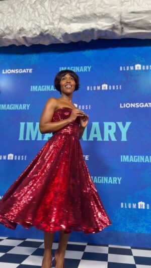 DeWanda Wise Instagram - the incredible DeWanda Wise isn’t playing games on the red carpet. #ImaginaryDay #ImaginaryFilm