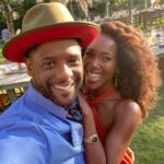 DeWanda Wise Instagram - NGL, Sloane & Richard are kinda a well-dressed mess of a couple; but starting Sept. 13th they get to be YOUR mess. 🙃🤭 #ThreeWomen drops on Starz this fall. 💋 {De with THEE Blair Underwood in character as Richard and Sloane Ford. You’re welcome, world.}