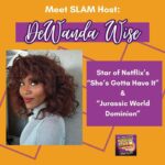 DeWanda Wise Instagram - Excited to come play, @tmtcharlem!!! ・・・ Announcing SLAM Host: Ultra-talented & stunning actress DeWanda Wise! We know you’ve seen DeWanda show off her versatility with roles that range from brash bad-ass pilot (“Jurassic World Dominion”) to scream queen (“Imaginary”) and femme fatale (upcoming “Poolman”). Now she’ll take on the role of host, navigating the audience through 3 rounds of our contestants going toe to toe using song lyrics to show-off their range! As one of the artists who was a part of The Movement’s early years, we’re honored to have DeWanda back in the fold. Get your tickets via #linkinbio to join us Sunday April 21st at 5:30 at @silvanaharlem (116th & 8th Ave)! LIMITED TIX so get them fast! And in the coming days look out for more info on our SLAM contestants and more event details. #DeWandaWise #TMTCSlam #thatsmyjam #monologuecompetition #actorlife #Harlem #HarlemNights #themovement #letusmoveyou
