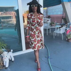 DeWanda Wise Instagram - Live to play a lady with a bespoke closet. 😜

#Poolman coming to theaters May 10th

{De turning her wardrobe fittings into a character test ahead of filming Poolman.}