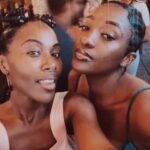 DeWanda Wise Instagram – Dominique, Chanté, & Amber who came to my rescue at #AlizaAfricanHairbraiding yesterday when a hairstylist from booksy ghosted me. I love us something heavy. 🫶🏾