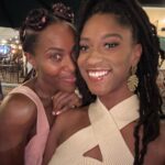 DeWanda Wise Instagram – Dominique, Chanté, & Amber who came to my rescue at #AlizaAfricanHairbraiding yesterday when a hairstylist from booksy ghosted me. I love us something heavy. 🫶🏾
