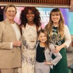 DeWanda Wise Instagram - Thrilled to be back on @kellyclarksonshow today!!! Highlights: Kelly always cracks me up. Catching up with my Poolman co-star, the phenomenal Annette Benning. Learning Pyper could very much well host her own show. {Some lovely glossies of the aforementioned parties on The Kelly Clarkson Show.}