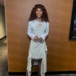 DeWanda Wise Instagram - One thing about me…Imma have a good time. 😝 @imaginaryfilm NYC Press Day. Wildly grateful. We open Friday, but evening viewings are 🎶tomorrooooooow Styled by @jasonbolden Face by @billieegene Hair self styled, designed by @tymwallacehair {A carousel of a delighted De with frenz during press in NY today.}