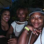 DeWanda Wise Instagram - Practicing our share of community care the last four years has meant being unable to see people we love. Missed these beauties with their neutrogena skin, crest smiles, & warm hearts so very much. 🫶🏾 {De out to dinner with Naturi & Yasmine.}