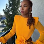 DeWanda Wise Instagram - Romance courtesy of the world’s most beautiful glam team. Above all, Jason & Tasha—thank you for making me feel so deeply understood on a night that was pure love. So much appreciation to @acg.productions @verticalentertainment Orogen, @iangotler Chrissy, & all the tremendous producers who had me along for this wild and winding ride. To @faithfrance @tracybrennan @anabzy & the rest of my team for loving me right & being extraordinary listeners & warriors both. I love this movie & if you were EVER the oddball, the too ____, or the lonely one; I know you will love it too. See you May 10th. 💋 Last night for #PoolmanMovie Roll credits: @jasonbolden @tashareikobrown @slayed_by_masa styled by me {De in the loveliest marigold dress by @raisavanessa ahead of the world premiere of @poolmanmovie}
