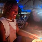 DeWanda Wise Instagram - Practicing our share of community care the last four years has meant being unable to see people we love. Missed these beauties with their neutrogena skin, crest smiles, & warm hearts so very much. 🫶🏾 {De out to dinner with Naturi & Yasmine.}