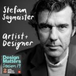 Debbie Millman Instagram - At the end of the year I conducted a very special live episode of Design Matters for @swissmiss’s wonderful @creativemorning’s in New York City. I got the chance to interview one of the most acclaimed designers of our time: @stefansagmeister. Stefan was born in Austria but has been based in New York since the early 1990s. Over the course of his illustrious four-decade career, he has created unorthodox, provocative multi-award winning designs for campaigns, album covers, posters, and books that upend the status quo and have taken the design discipline in new directions. He has won two Grammy Awards for his record cover work and received the 2013 AIGA Lifetime Achievement Medal. Solo exhibitions of his work have been mounted in Zurich, Vienna, New York, Berlin, Osaka, Prague, Cologne, Seoul and more. This was my fifth interview with Stefan and we talked all about his new book. Titled “Now is Better,” the book combines art, design, history, quantitative analysis, and data sets into beautiful visualizations that are part artwork and part infographic. In doing so, Stefan presents unexpectedly optimistic statistics about improvements in life expectancy, education, and…the future of humanity. We talked about all of that and lots more in this brand new episode of the podcast. Link to listen is in my bio.