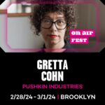 Debbie Millman Instagram – The #OnAirFest Friday, March 1st Line-Up is not to be missed! 🔊 @MalcolmGladwell will be honored as our 2024 Audio Vanguard Award recipient and will have a discussion with @pushkinpod’s Gretta Cohn. Also, Freakonomics host Stephen Dubner in a career-spanning conversation with Hot Pod’s Ariel Shapiro, musical mysteries from @switchedonpop and hosts @charlieharding and natesloan and so much more!