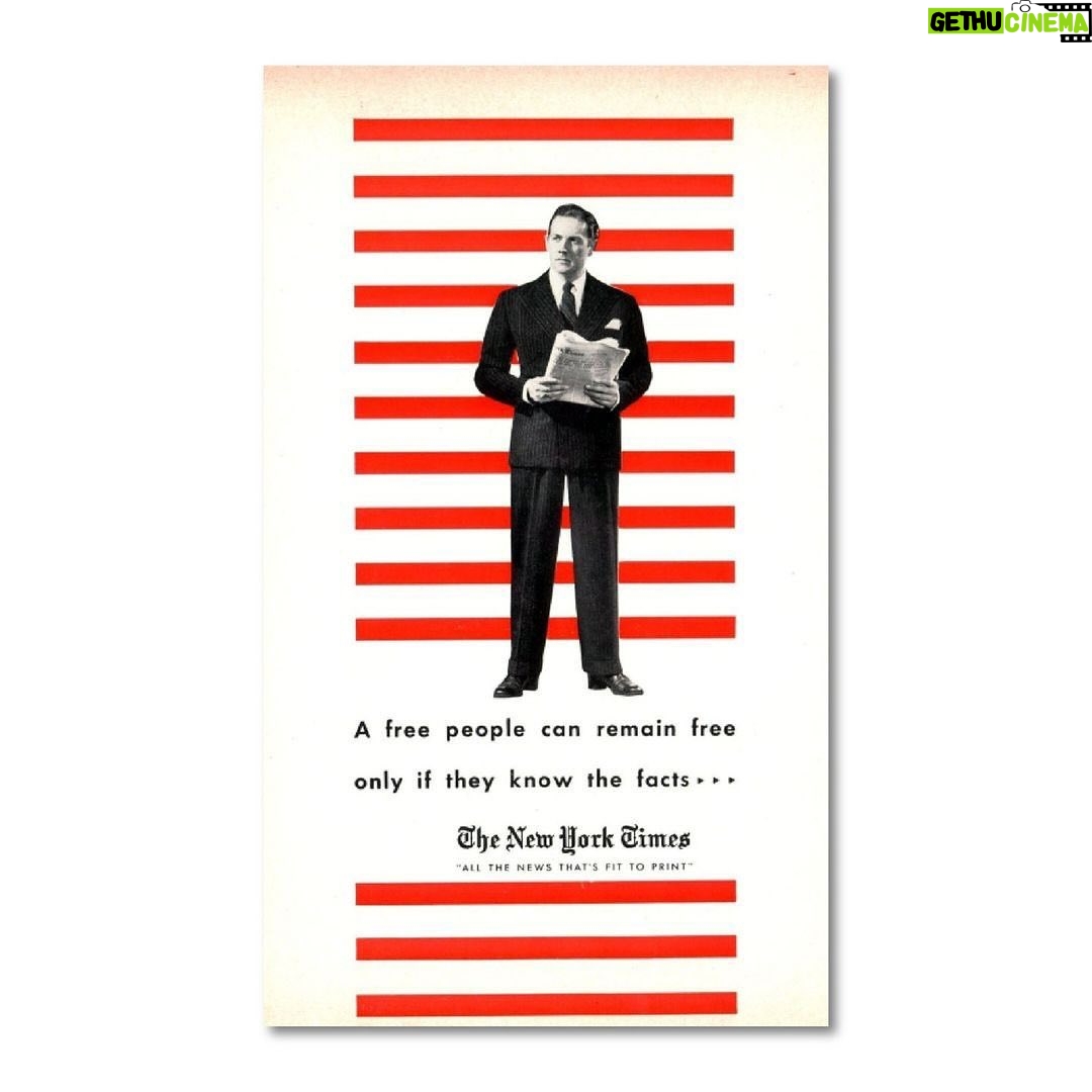Debbie Millman Instagram - New project alert! I will be working with @thedailyheller on a visual dictionary about DEMOCRACY. You can read more at @print_mag! More to come. Thank you Steve! via @repost Over the next eleven months (and doubtless beyond), The Daily Heller, Debbie Millman and a host of guest contributors will display and examine through a variety of media and formal approaches, the essence(s) of democracy—as manifest through design—and how there has been a consistency of spirit through the signs and symbols used to portray this precious virtue over time and place. We will start with American democracy. This is not an attempt to be chronological but to exhibit, as we find them, the artifacts that remind us to preserve and celebrate democratic ideals—and uphold the Constitution. By the end of this tense election year we should have what amounts to an archive of diverse objects that represent how designers view(ed) the democratic experiment. These pieces will be random at the outset but as they build, they’ll grow into a visual dictionary of democracy. Contributions are welcome. It will be fascinating to see what “brands” democracy, and for whom. These advertisements for The New York Times, created in 1940–41, echo warnings of the threat of hard-right thinking today. Democracy needs a free press. Although there has always been partisan editorial pages, journalism is meant to be fair and balanced—in 1940 especially, when America was under attack from within. Anti-democratic forces under various banners were infiltrating state and national government, the courts and the law. These cautionary ads were not just handsome pieces of modernist collage but calls to action. It is not entirely clear who designed them: George “Kirk” Kirkorian was the Times promotion art director from 1939–1941, when he took a leave-of-absence to work for the Office of War Information (OWI). Shirley Plaut, the first woman AD at the Times, replaced him until war’s end. Then he returned as art director until 1963. It is possible that she, who worked in a modernist style, did the ads with Kirk as AD, or on her own. Either way, they are splendid examples of graphic design in the service of democracy.