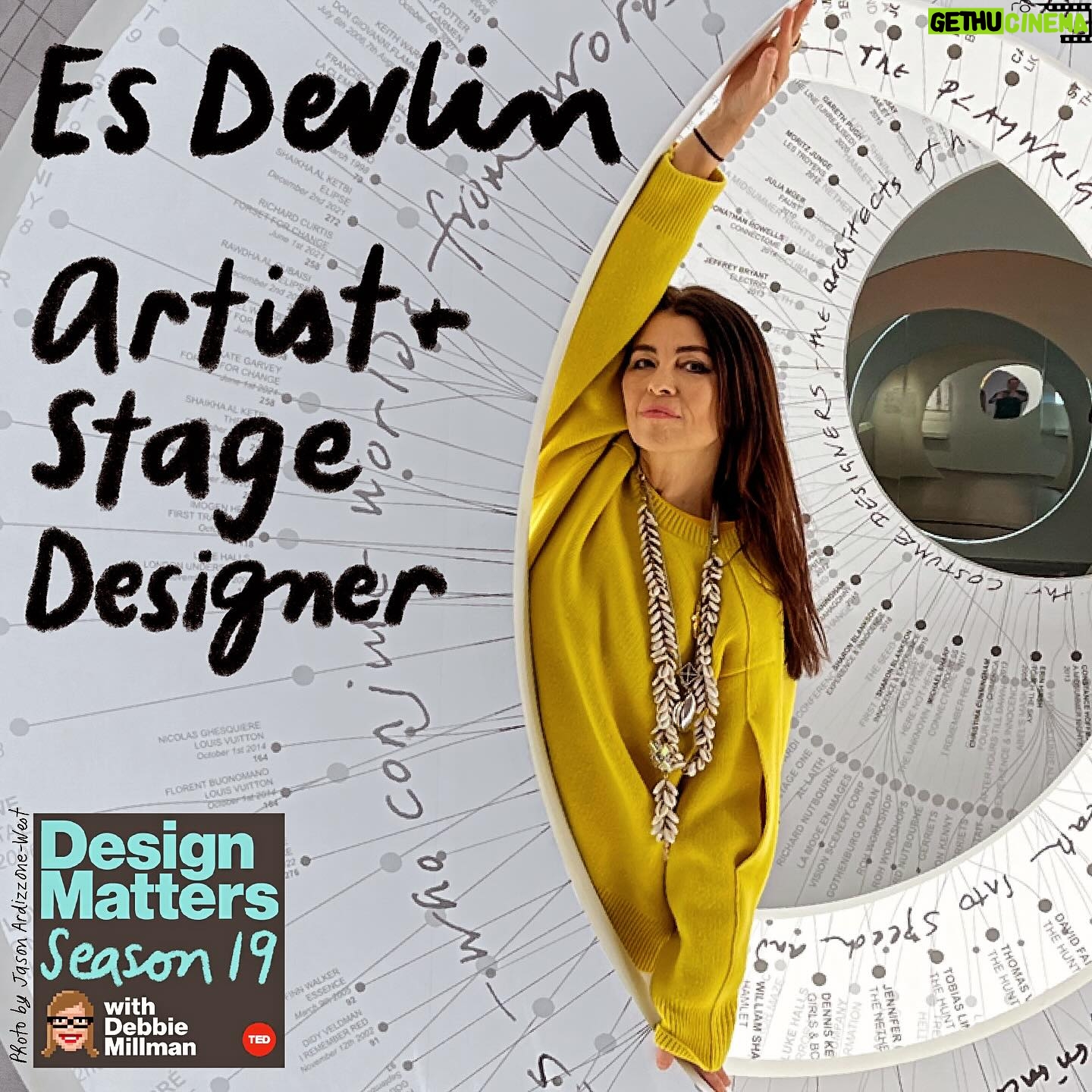 Debbie Millman Instagram - In 2003 the artist @esdevlin’s career took a turn. She’d already made her name as a theater designer, where her conceptual and sculptural stage designs had long impressed London theater world. But in 2003 Devlin turned some of her attention to concert set design, and her work impressed pretty much the entire world. She’s done concert sets for Beyonce and Jay Z, for Lady Gaga and Miley Cyrus, for opera festivals, the Olympics and even for the Super Bowl. She also helped launch the Sphere in Las Vegas with her work with U2. There is currently an exhibition of her work at The Smithsonian’s Cooper Hewitt National Design Museum in New York City, and she joins me on this extra special Design Matters interview. Link to listen is in my bio. Images that follow, all designed by Es Devlin: Slide 2: Adele in concert Slide 3: Beyoncé in concert stage design Slide 4: The Weeknd in concert stage design Slide 5: Don Giovanni opera stage design Slide 6: Jay Z and Ye in concert stage design Slide 7: Royal Ballet stage design Slide 8: Salome opera stage design Slide 9: Carmen opera stage design Slide 10: U2 concert stage design Cover image in front of her first solo retrospective at the @cooperhewitt Smithsonian National Design Museum, photographed by Jason Ardizzone-West