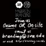 Debbie Millman Instagram - Want to learn more about branding? Applications are due January 15, 2024 to join the @svabranding program this fall either onsite from our campus or online from your home! For any questions about the program, hybrid technology or application process, you can reach out to our department at branding@sva.edu or DM me here. For more information, please go to the link in my bio or visit our site at branding.sva.edu
