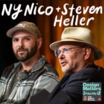 Debbie Millman Instagram - This live episode of Design Matters with @thedailyheller and @newyorknico was recorded at the @aigadesign conference in NYC in October, and it is one of my all time favorites. A native New Yorker, my dear friend and mentor Steven Heller is also one of the most influential art directors, design thinkers, and cultural critics in the entire world. He started his illustrious career working for many sixties era counterculture periodicals before joining the New York Times as an Art Director of the Op-Ed page and the book review where he worked for over three decades. In 1997, he became Co-Founder and Co-Chair of the MFA design program at the School of Visual Arts, and also co-founded five other grad programs, including the @svabranding program I run at @svanyc (which was his idea). In addition to writing over 200 books, including his recent splendid memoir, Growing Up Underground, he’s contributed to and edited numerous design publications and is currently the Co-Owner and Editor at Large at PRINT Magazine. It’s very possible that his love of New York may have washed off on his son Nicolas Heller. Nick is an acclaimed commercial director and documentarian, better known to his two and a half million social media followers as New York Nico, and Nick Heller loves New York City. As the New York Times‘ unofficial talent scout of New York, Nick is known for creating stories that document the real one of a kind people and places in our city, and New York loves Nick Heller right back. In 2023, he was featured on the Why We Love New York Issue of New York Magazine, the Christmas issue of Timeout New York. His commercial clients include Shake Shack, Nike, the New York Knicks, Major League Baseball, Calvin Klein, and Timberland. Nicolas’s love affair with stories has extended into narrative filmmaking seen in his latest short order film Out of Order, which premiered at the 2022 Tribeca Festival. And like father, like Son, his first book, New York Nico and Friends Guide to New York City will be released in 2024. I hope you enjoy this episode with two of my favorite people; link to listen is in my bio.