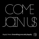 Debbie Millman Instagram - Here’s a little post about why I teach and some history of the School of Visual Arts Masters in Branding Program aka @svabranding. Our Masters of Branding program is the first and longest running program of its kind in the world and offers an opportunity to study with some of the most accomplished brand experts working today. The foundation of our program is the deep exploration and understanding of the role brand strategy plays in business, behavior, marketing and culture. This accelerated one-year graduate degree program is a challenging multi-disciplinary experience of in-class lectures, real-world client projects, unique and progressive workshops, examination of classic business school case studies, individual one-on-one professional mentorship, group and personal projects.   We’ve graduated over 300 students in the last 14 years and they gone on to get competitive, leadership positions at these companies and more: @championsdesign @buck_design @thisiscollins @jkrglobal @sypartners @jnj @unilever @landorofficial @gretelnyc @weare_proto @rgabydesign @vaynermedia @hersheys @wolffolins @amazon @spotify @google @batten.home @tbwachiatny @IBM @interbrand @netflix @gensler @sterling_brands @bloomberg @pbs @unicef @thoughtmatter @nucleus @futurebrandglobal @chase @jpmorgan @bald.agency …and many more! Want to join us? More info and the link to apply is in my bio!