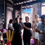 Debbie Tan Instagram - This journey was truly unforgettable as we made our way to Chao Zhou to connect with Jian Hao’s grandparents’ birthplace. It was a special reminder of our roots and the struggles our ancestors faced, which ultimately paved the way for the blessings we enjoy today. The trip emphasized the significance of family, tradition, and culture. It was an incredibly moving experience, especially as Jian Hao’s grandfather had made a final promise to Popo to honor and pay respects to her parents, who tragically fell victim to a famine when Jian Hao’s grandmother was just a young girl. Fulfilling this promise held profound sentimental value, marking the fulfillment of his last commitment to her. 🥹 I feel incredibly grateful to be part of this family and for Starley to learn about our family’s history. The memories from this journey will always have a special place in my heart. I miss my grandmother-in-law, Popo, dearly. 🦋