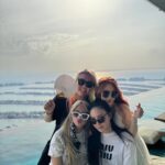 Debbie Tan Instagram - Chasing our tequila with sunsets ⛅️