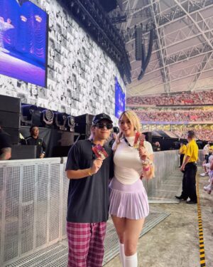 Debbie Tan Instagram - Taylor swift songs were a big part of my teenage years and hearing it live hits different spots of my heart and mind 💗