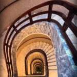 Debi Mazar Instagram - Walking up this GORGEOUS wooden stairwell from 1940, to the roof overlooking the Mausoleum of Emperor Augustus. Thankyou @elisabetta_marra @silvia.di.paolo for a wonderful evening❤️ 🇮🇹 💋 @bulgarihotels #Roma