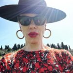 Debi Mazar Instagram - Wonderful Sunday walking with Fam & dogs through the fields❣️ #Toscana #Firenze #Primavera
