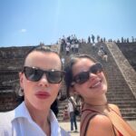 Debi Mazar Instagram - Great day with @corc0s at Teotihuacán ❣️🇲🇽❤️💃🏻💃🏻 We didn’t wear the right shoes,per usual 🤣 What are the chances we both would be working in the same city and have the same day off to spend together ! Thankyou universe❣️ #MotherDaughterDay #Mexico