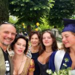Debi Mazar Instagram - 🎓 GRADUATION DAY!! 🎓Congratulations Giulia!!! We are so incredibly proud of you❣️ We moved you from Los Angeles to NYC public schools… Being moved to Italy,and starting High School was intense,I know.. New language,new country,new friends..no subway 🤣 But you did it,and SPECTACULARLY!!! The International Baccalaureate Program (IB) is no joke,and I’m sorry I couldn’t help you with your homework as much as I wanted to.. We (in the USA) were never even taught the metric system. Your work ethic is amazing & we are very excited for your next chapter! Today was beautiful. I’m so happy we had Nonna & Evelina with us. Evelina , was class of 2020,during 1st lockdown,and never got to have a graduation or prom(no one did that year) so today was sort of a 1st for all,and celebrating YOU was joyous❣️❣️❣️ Congratulations Gabriele @thetuscangun on your hard work too! We did it! I love you very much! Reach for the sky! Let your summer celebrations begin! 💃🏻💯❤️💋🎓 Thankyou @isf_florence & to all of Giulia’s teachers & staff!