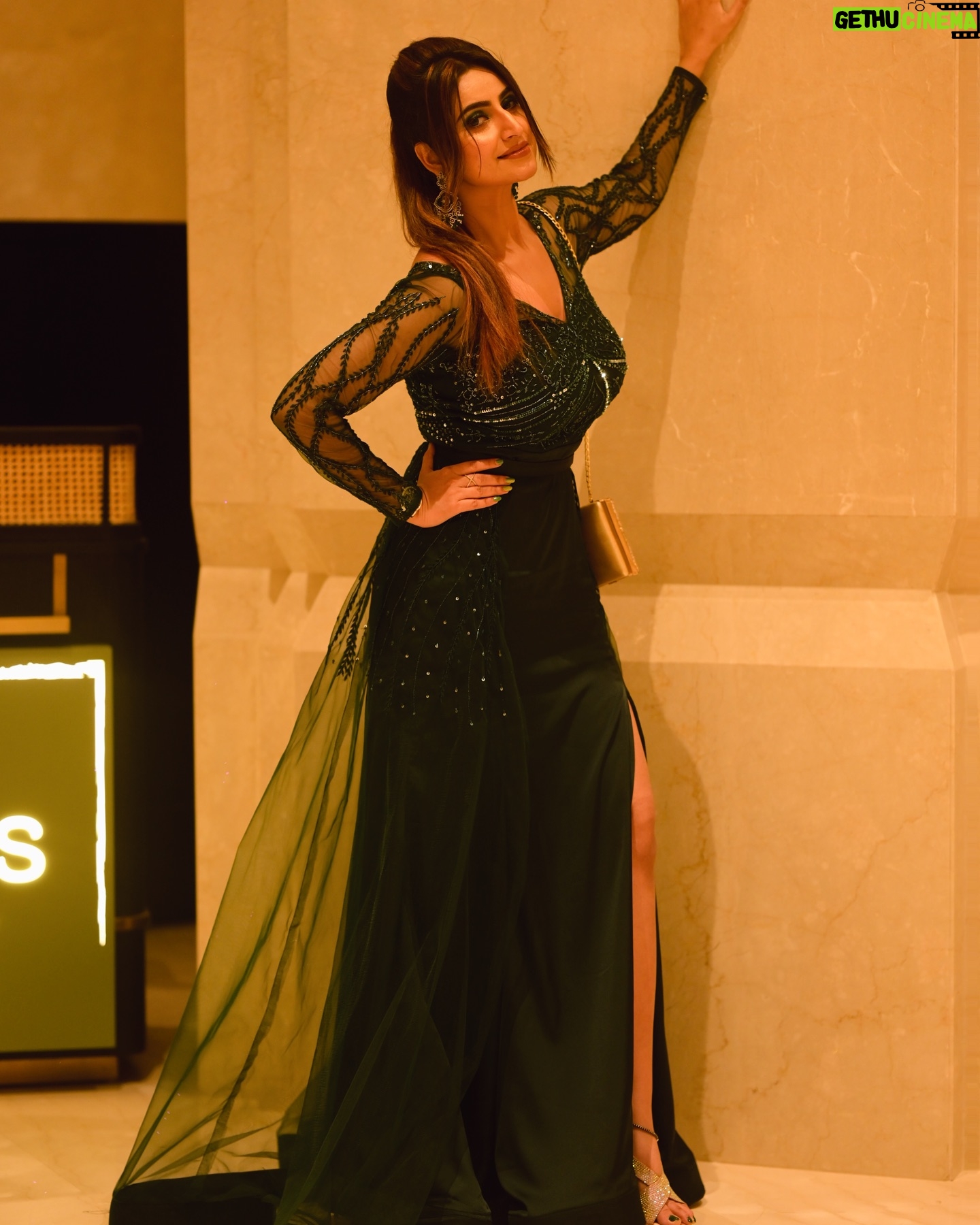 Debjani Deghuria Instagram - Living my cannes dream in this emerald gown ๐ ๐ฅ ๐งฟ๐Dressed in the stunning designer gown by @soulbyindian โฆ Makeup ๐ @dharmanandabarik Hairartist @juliswain7 Shot by @subha__photography #greendress #green #dress #fashion #dresses #ootd #style #outfitoftheday #love #picoftheday #fashionstyle #instagood #photography #model #reddress #outfit #beautiful #fashionblogger #beauty #instagram #blackdress #fashionista #dresshijau #photooftheday #dressmurah #jualdressmurah #dressbranded #blousemurah #skirt #debjanideghuria