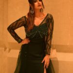 Debjani Deghuria Instagram - Living my cannes dream in this emerald gown 👗 🥂 🧿👗Dressed in the stunning designer gown by @soulbyindian … Makeup 💄 @dharmanandabarik Hairartist @juliswain7 Shot by @subha__photography #greendress #green #dress #fashion #dresses #ootd #style #outfitoftheday #love #picoftheday #fashionstyle #instagood #photography #model #reddress #outfit #beautiful #fashionblogger #beauty #instagram #blackdress #fashionista #dresshijau #photooftheday #dressmurah #jualdressmurah #dressbranded #blousemurah #skirt #debjanideghuria