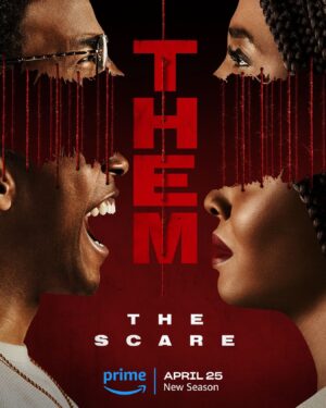Deborah Ayorinde Instagram - Unravel your fear. THEM: The Scare premieres April 25.