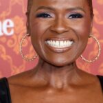 Deborah Joy Winans Instagram - Had a blast at the premiere of Candy Cane Lane💜 All the holiday feels🥰🥰🥰 Thank you @harbison.studio for this amazing dress!!!!! @missdrini for making this face look like something😜😜😜 Love you Booooooo!!! Last pic @arnoldshoots 🤗🤗🤗🤗 @jameswardiii You are the best!