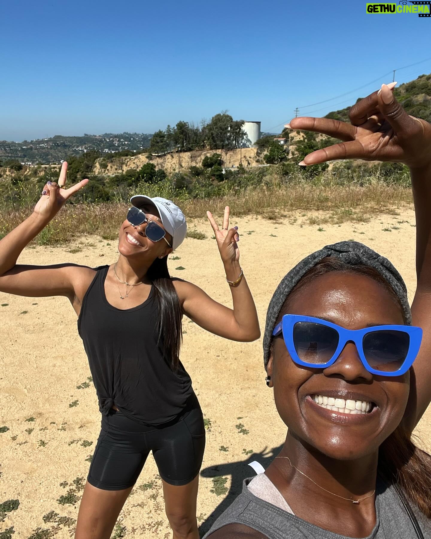 Deborah Joy Winans Instagram - We came. We saw. We conquered. Happy Sunday💁🏿♀️ Now time for church✌🏿✌🏿✌🏿