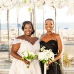 Deborah Joy Winans Instagram - Ohhhhhhh my dearest @kelleylcarter It was an honor to stand beside you on your most sacred day. You have truly been blessed with a village who loves you and Moreno🫶🏿You both hit the jackpot in finding this amazing love with each other🙌🏿🙌🏿 Cheers to forever my Beautiful friend and Gorgeous Bride💜