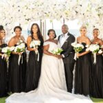 Deborah Joy Winans Instagram - Ohhhhhhh my dearest @kelleylcarter It was an honor to stand beside you on your most sacred day. You have truly been blessed with a village who loves you and Moreno🫶🏿You both hit the jackpot in finding this amazing love with each other🙌🏿🙌🏿 Cheers to forever my Beautiful friend and Gorgeous Bride💜
