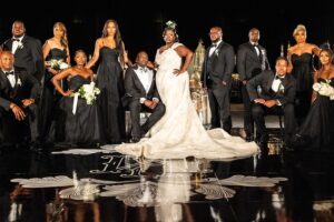 Deborah Joy Winans Instagram - Ohhhhhhh my dearest @kelleylcarter  It was an honor to stand beside you on your most sacred day. You have truly been blessed with a village who loves you and Moreno🫶🏿You both hit the jackpot in finding this amazing love with each other🙌🏿🙌🏿 Cheers to forever my Beautiful friend and Gorgeous Bride💜