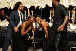 Deborah Joy Winans Instagram - Ohhhhhhh my dearest @kelleylcarter  It was an honor to stand beside you on your most sacred day. You have truly been blessed with a village who loves you and Moreno🫶🏿You both hit the jackpot in finding this amazing love with each other🙌🏿🙌🏿 Cheers to forever my Beautiful friend and Gorgeous Bride💜