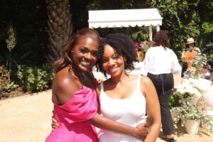 Deborah Joy Winans Instagram - I told y’all I was coming with the photos!!! I am still in awe of the amazing week I had for my birthday!!! This was a surprise brunch that was simply beautiful😍😍😍 Being surrounded, celebrated and poured into by some of my closest female friends was something I didn’t know I needed🙌🏿🙌🏿🙌🏿 @slomique You created an experience that truly made my heart sing💕💕💕 Thank you for your care for detail and loving what you do because it shows🥰🥰🥰 @aturnerarchives you captured the beauty that Slomique created so perfectly and you got the best of every woman there…THANK YOU🤗🤗🤗🤗 @missdrini BEAT THIS FACE💁🏿‍♀️💁🏿‍♀️💁🏿‍♀️ @jeromedemonte Somehow you always know what to do with my hair and make me feel beautiful and more than this you and Drini are my FRIENDS!!!