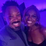 Deborah Joy Winans Instagram – Felt like a Queen at the color purple premiere so y’all gone get these pics😜 This @harbison.studio gown by @charlienchargie was EVERYTHING😍 Thank youuuu💜 Happy Tuesday yall😘😘😘