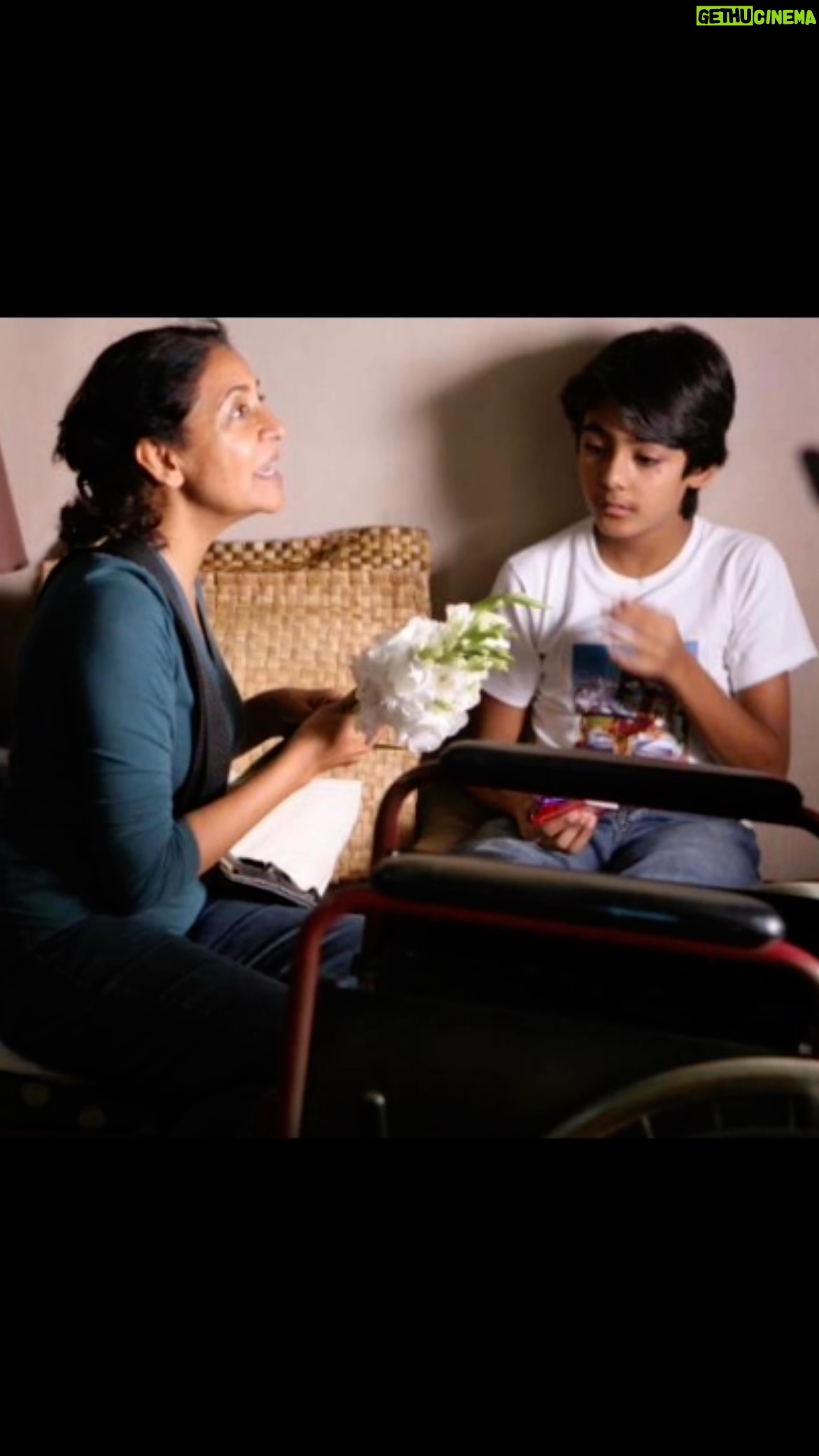 Deepti Naval Instagram - Has everyone seen ‘Do Paise Ki Dhoop Chaar Aane Ki Baarish? It’s the only film I’ve directed so please catch it on Netflix. Here are some glimpses - me and my nephew Sanaj Naval.